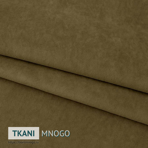 Фото фактуры велюра “188-6” (однотонный коричневый)