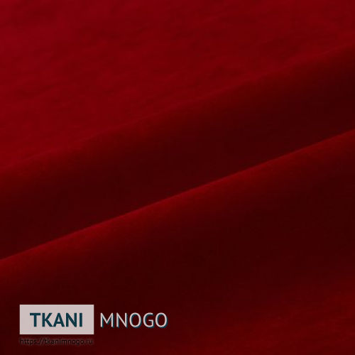 Фото “42” (однотонный красный) - фактуры бархата