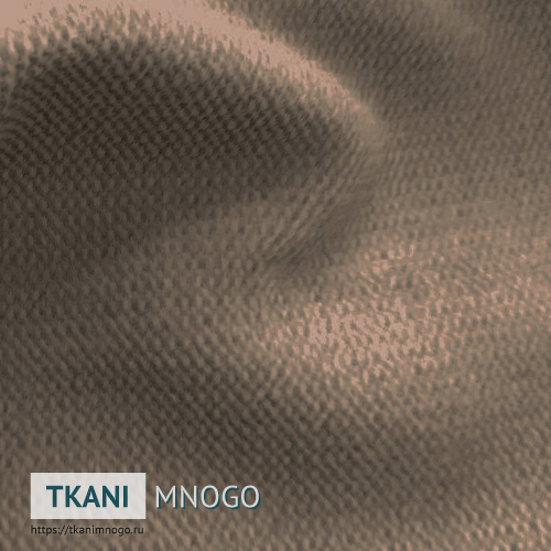 Фото ткани велюра “Leon 012” (однотонный серый)