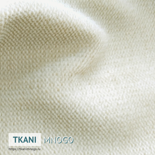 Фото обивки велюра “EL-03” (однотонный белый)