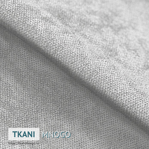 Фото обивки велюра “Pretty-6” (однотонный серый)