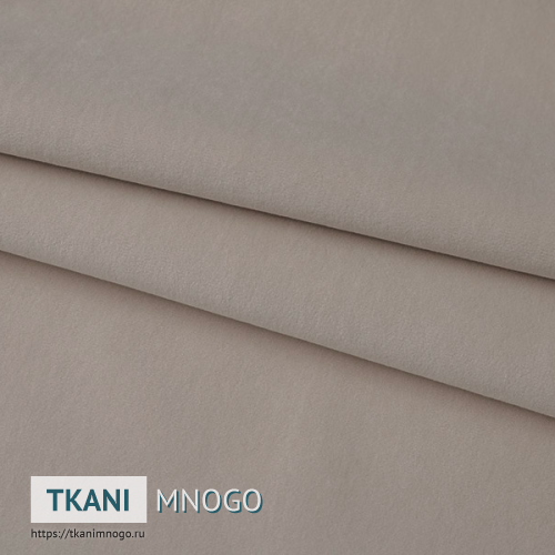Фото обивки велюра “4” (однотонный серый, бежевый)
