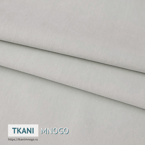 Фото материала велюра “Viva-14” (однотонный серый)