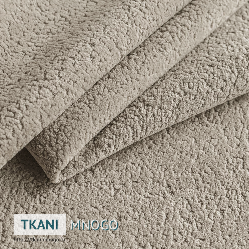 Фото фактуры велюра “5” (однотонный бежевый)